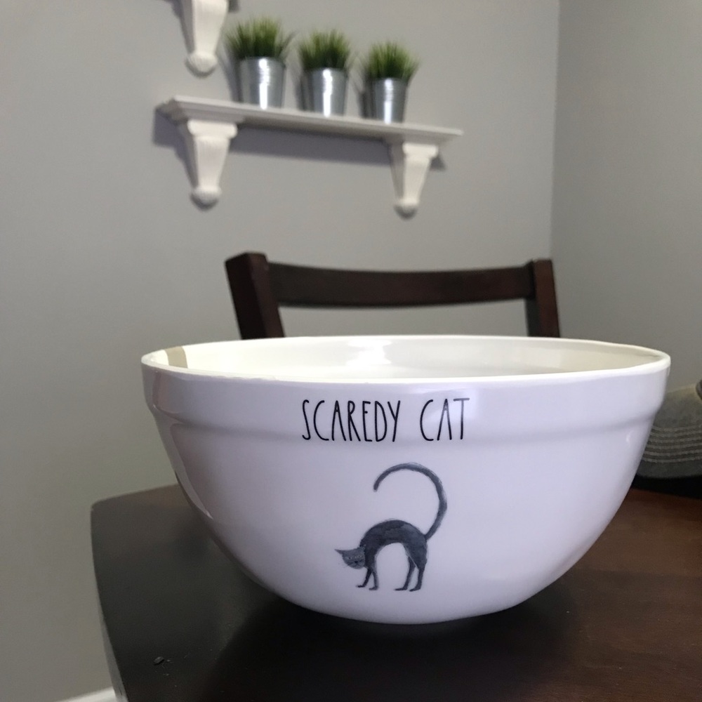 RAE DUNN SCAREDY CAT BOWL